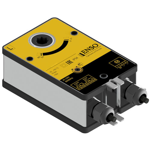 Электропривод ENSO LAB R-BLE24 для противопожарных клапанов без пружины