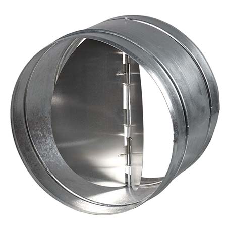 Обратный клапан Ø120 оцинк. сталь
