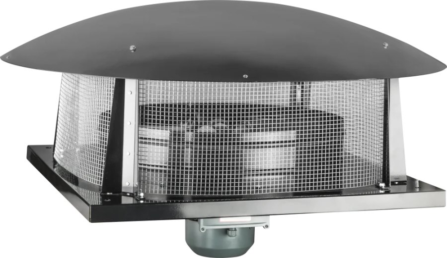 Крышный осевой вентилятор с горизонтальным выбросом воздуха BACF 300T
