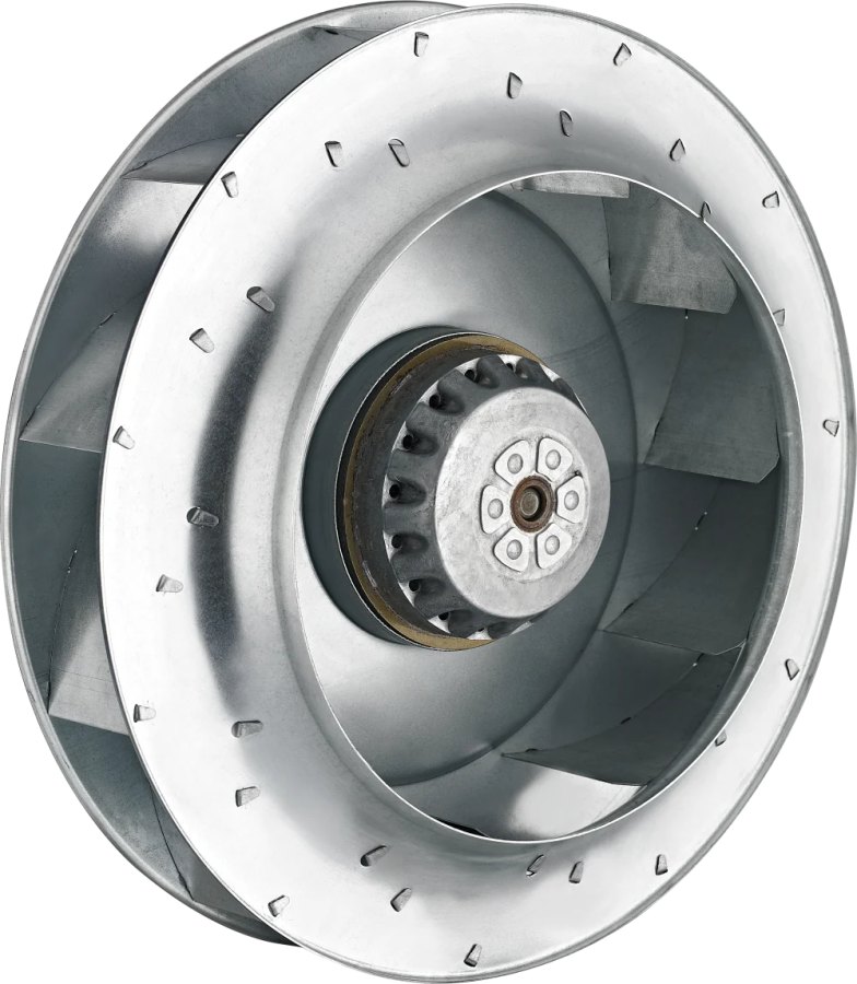 Мотор-колесо с назад загнутыми лопатками BDRKF 450-M