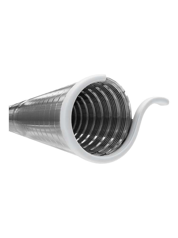 Воздуховод FD D125 спирально-навивной L1,5м нержавеющая сталь ERA