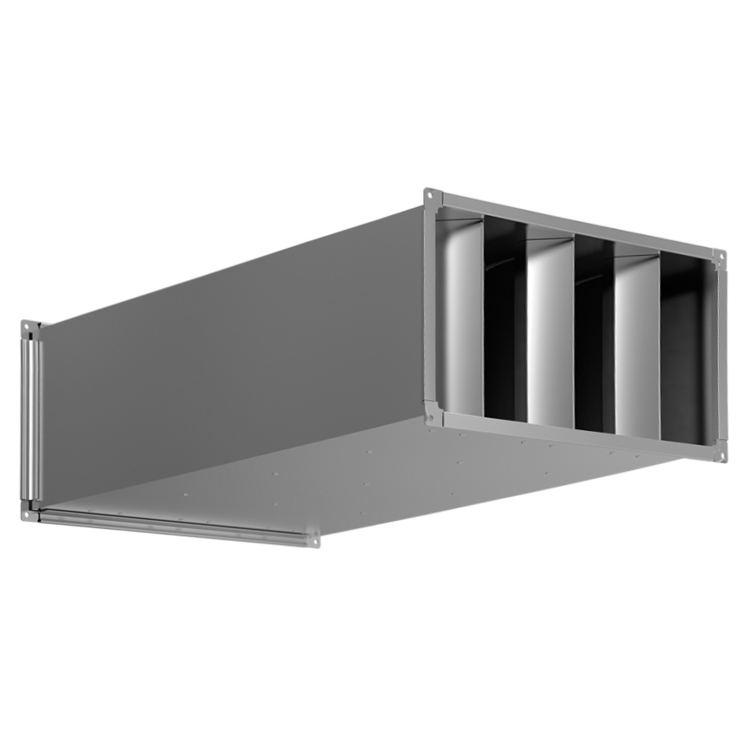 Шумоглушитель SHUFT SRSr 640х280/1000 (4х100)