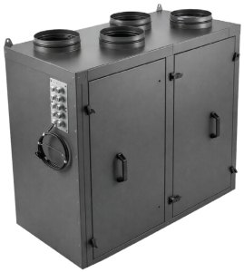 Приточно-вытяжная установка с роторным рекуператором RWN-RR-500(30m)-ЕС-НЕ1,5-Compact(N)
