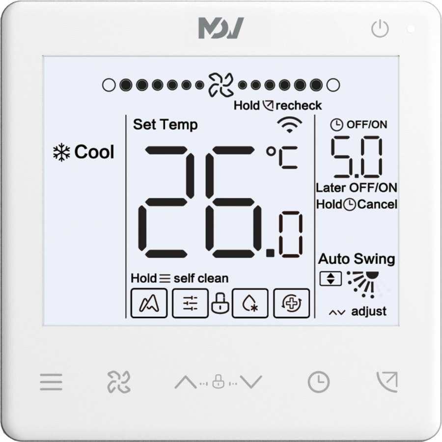 Проводной пульт MDV WDC3-86S Проводной пульт MDV WDC3-86S