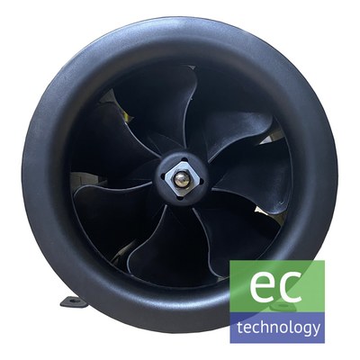 Вентилятор канальный диагональный Supervent SM 200 EC