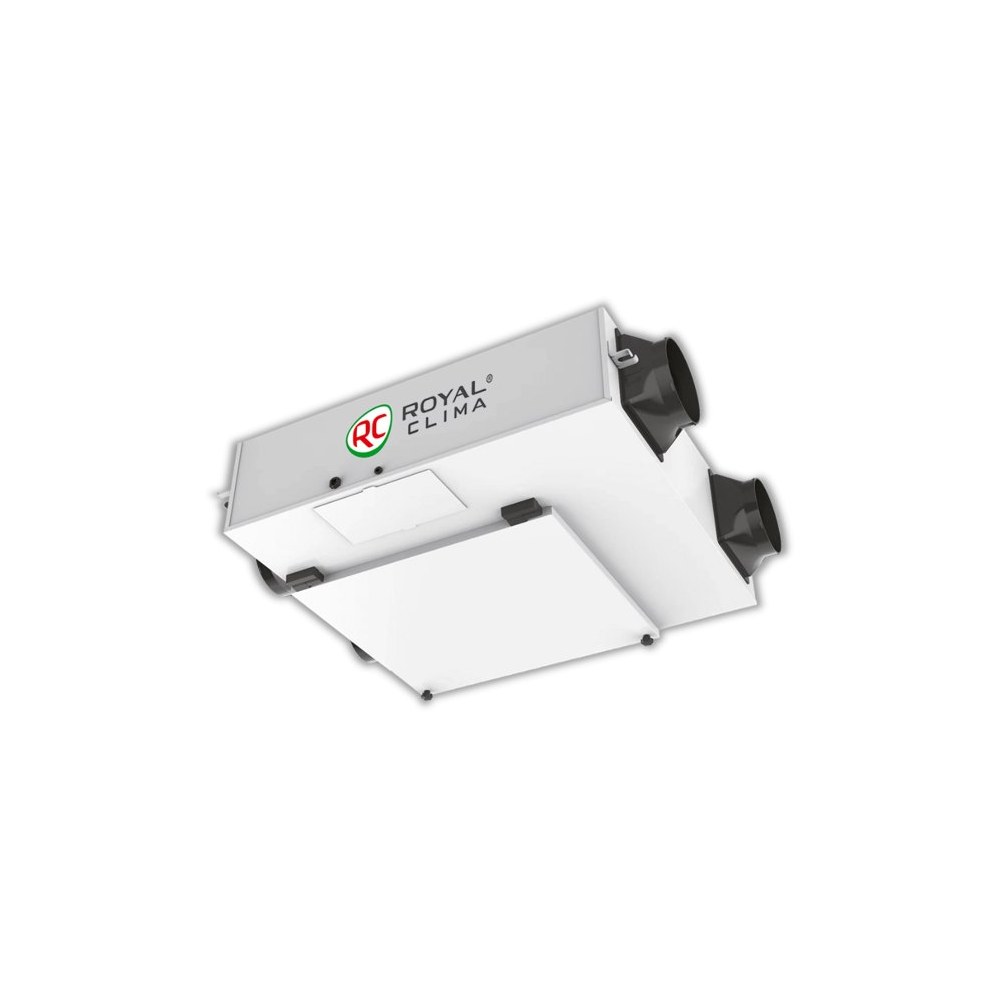 Приточно-вытяжная установка с мембранным рекуператором ROYAL Clima UNO 4.0 RCS-350-U 4.0