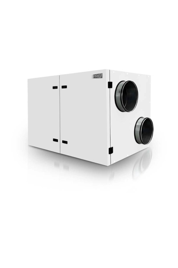 Установка приточно-вытяжная ARIA 1500 м3/ч горизонтальная с роторным рекуператором прав. ERA PRO